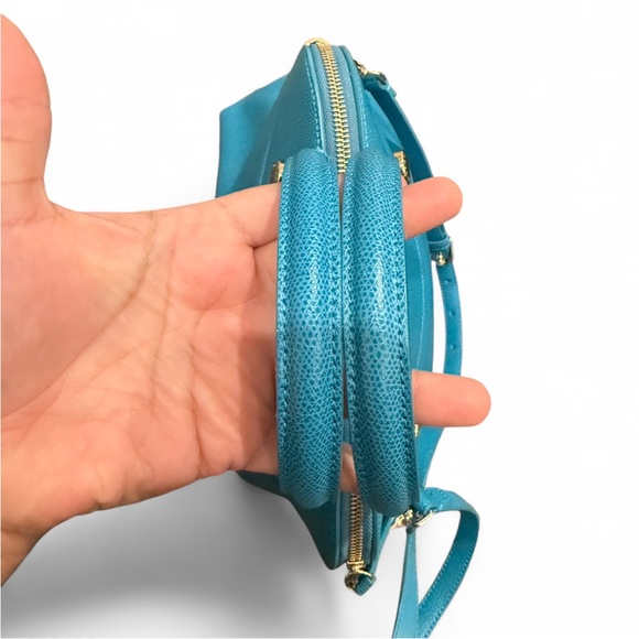 Furla Elegant Teal / Turquoise Crossbody Handbag - Picture 5 of 10